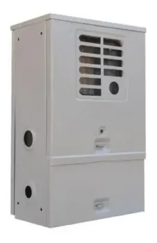 Caixa de luz metalica COMPLETO PADRÃO ENEL ELETROPAULO PARA 1 MEDIDOR BIFÁSICO CHAPA (16MM²) 1 Relogio Montada 16mm AES ENEL