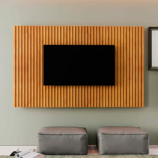 Painel Ripado até 75? Versátilis 1,82 m Naturale – MAVAULAR Imagem