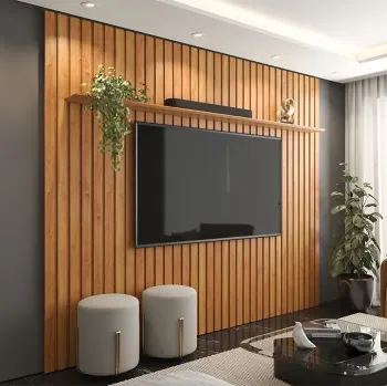 Painel Ripado até 85? Supremo 2.3 Cinamono – PATRIMAR