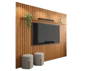 Painel Ripado até 85? Supremo 2.3 Cinamono – PATRIMAR - Foto 2