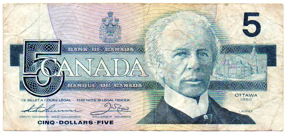 Canadá - 1986 - 5D - BC
