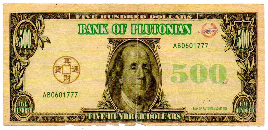 Fantasia - Bank of Plutonian - 500D