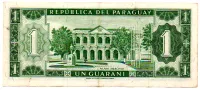 Paraguai - 1 Peso - Cédula Estrangeira - Foto 2