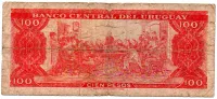 Uruguai - 100 Pesos - Cédula Estrangeira - Foto 2