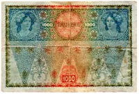 Áustria - 1.000 Kronen (DEUTSCHÖSTERREICH - Áustria Alemã) - Cédula Estrangeira - Foto 2