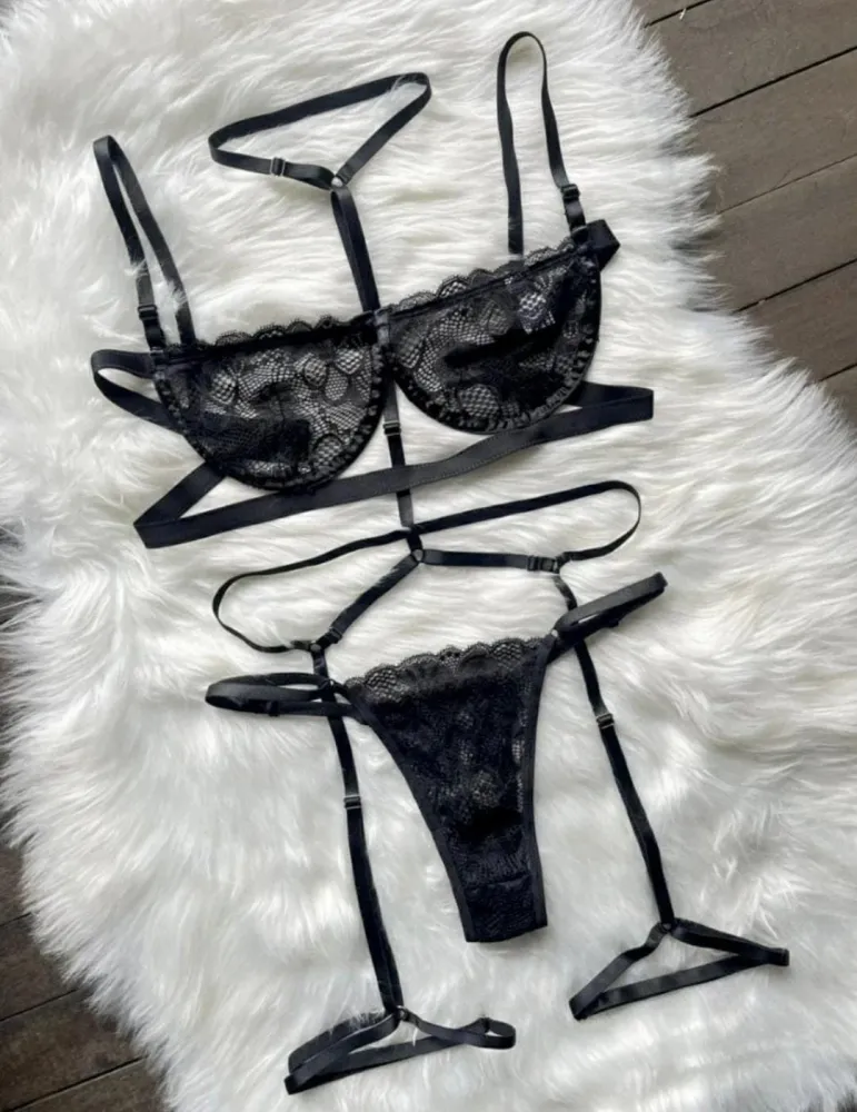 CONJUNTO GRINGA COM CINTA LIGA COMPLETA