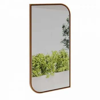 ESPELHO JOY DIREITO COM LED LARG: 110X210