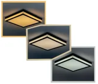 Luminaria Catar led sobrepor 26cm - Foto 2