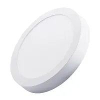 Luminaria Led Sobrepor Redonda 12w