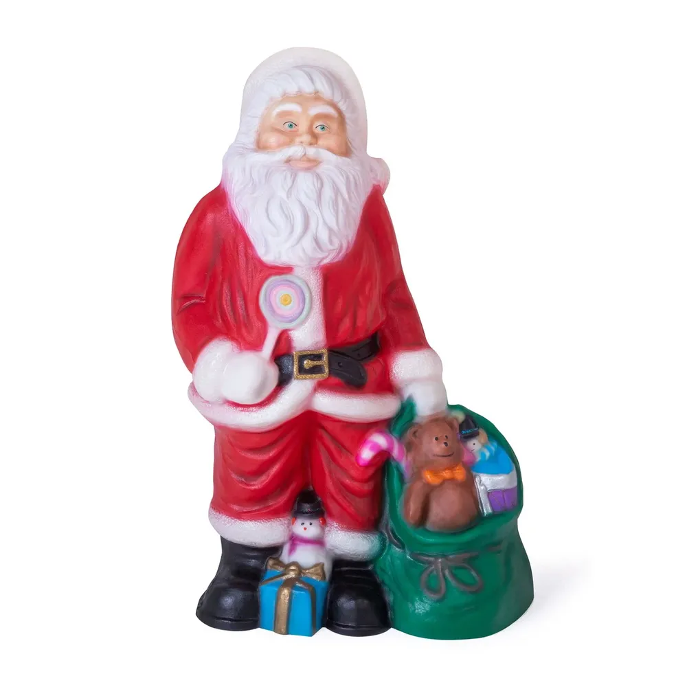 Papai Noel Polietileno 93cm Imagem