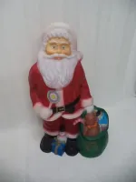 Papai Noel Polietileno 93cm - Foto 2