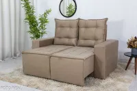  Sofá retrátil e Reclinavel  Rafaela 1,60 Rff - Foto 2