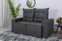  Sofá retrátil e Reclinavel  Rafaela 1,60 Rff - Foto 4