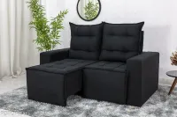  Sofá retrátil e Reclinavel  Rafaela 1,60 Rff - Foto 6