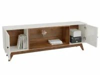 Rack até 60? Thor R418 Off White/Freijó – DALLA COSTA - Foto 4