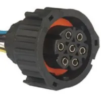 Chicote 7 Vias Femea Lanterna Traseira Scania 1995 A 2009 