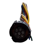 Chicote 7 Vias Femea Lanterna Traseira Scania 1995 A 2009  - Foto 2