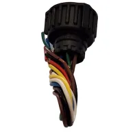 Chicote 7 Vias Femea Lanterna Traseira Scania 1995 A 2009  - Foto 3