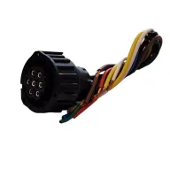 Chicote 7 Vias Femea Lanterna Traseira Scania 1995 A 2009  - Foto 5