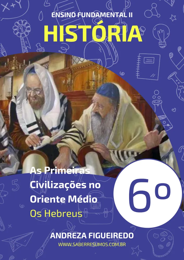 352 - História - As Primeiras Civilizações no Oriente Médio - Os Hebreus - 6º ano - PDF com 8 páginas Imagem