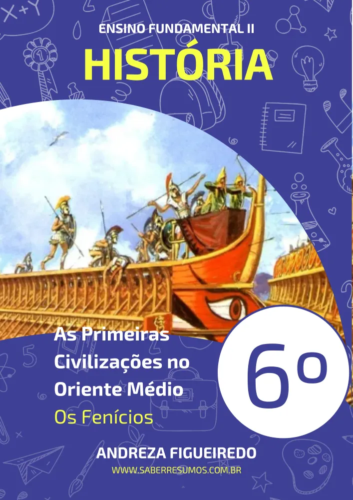 353 - História - As Primeiras Civilizações no Oriente Médio - Os Fenícios - 6º ano - PDF com 5 páginas