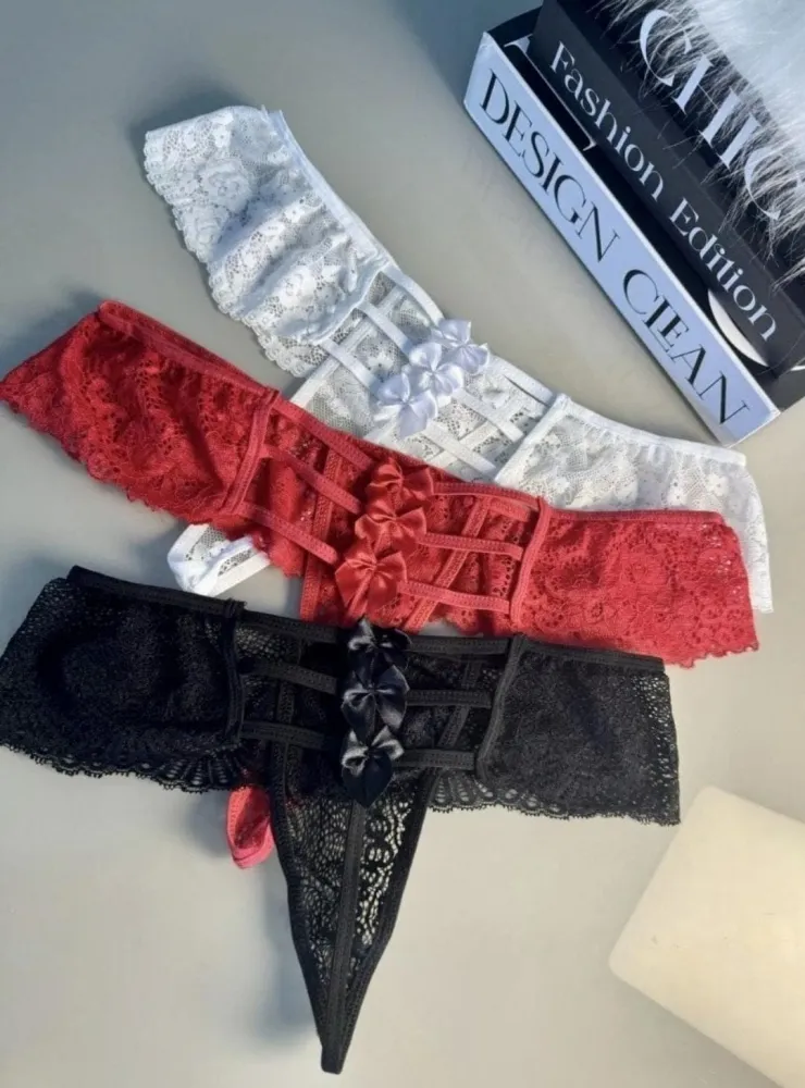 TANGA TRÊS LACINHOS