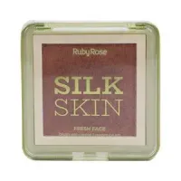 Blush Em Creme Fresh Face Sunset Flush Silk Skin Ruby Rose - Foto 2