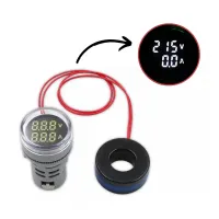 VOLTIMETRO/ AMPERIMETRO DIGITAL 100A - Foto 2