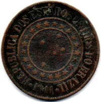 1911 - 40 Réis - Moeda Brasil