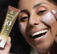 Protetor Solar Físico Mineral SUNNATURE Facial BioBio FPS30 - Foto 7