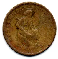 1925 - 1000 Réis - Falsa de Época - Moeda Brasil - Foto 2