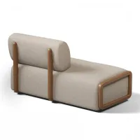 SOFÁ CHAISE VOGUE CURVE LADO DIREITO  140m - Foto 3