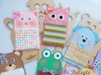 G1.748 Gabarito de Moldes  em MDF  Coleção Texturinhas  - Foto 2