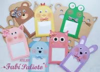 G1.748 Gabarito de Moldes  em MDF  Coleção Texturinhas  - Foto 5