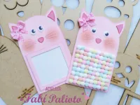 G1.748 Gabarito de Moldes  em MDF  Coleção Texturinhas  - Foto 7