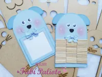 G1.748 Gabarito de Moldes  em MDF  Coleção Texturinhas  - Foto 12