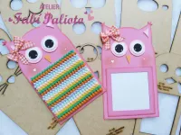 G1.748 Gabarito de Moldes  em MDF  Coleção Texturinhas  - Foto 13