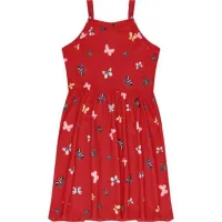 Vestido Infantil Rovitex Borboleta Feminino-Vermelho - Foto 3