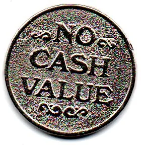 Ficha - No Cash Value Imagem