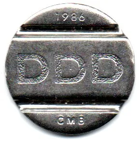 Ficha Telefônica - 1986 - DDD - CMB - Sistema Telebrás Imagem
