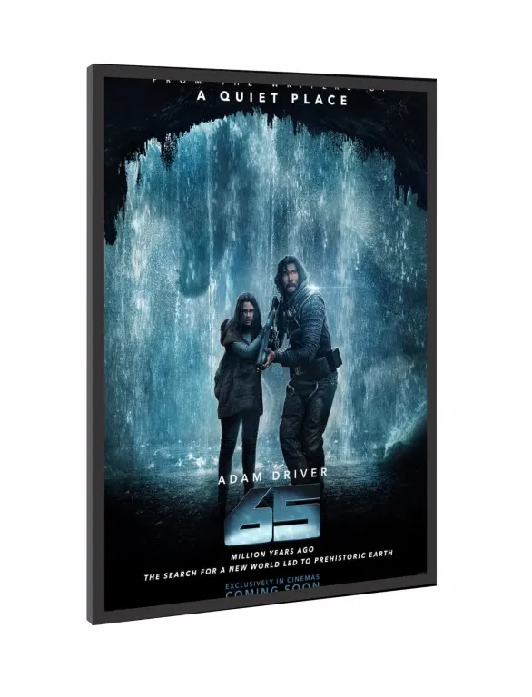 Quadro Poster Filme  65 Ameaça Pré-Histórica (2023) Imagem