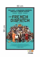 Quadro Poster Filme  A Crônica Francesa (2021) - Foto 2