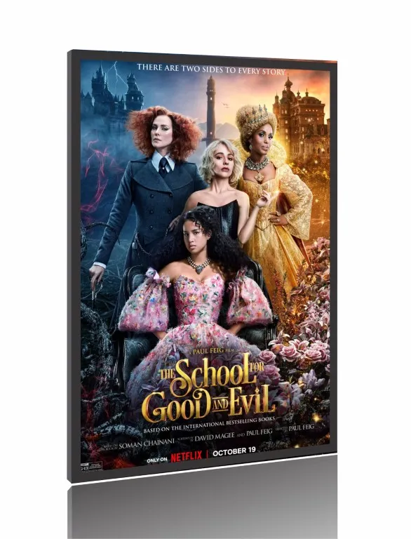 Quadro Poster Filme  A Escola do Bem e do Mal (2022) Imagem
