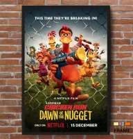 Quadro Poster Filme  A Fuga das Galinhas A Ameaça dos Nuggets (2023) - Foto 5