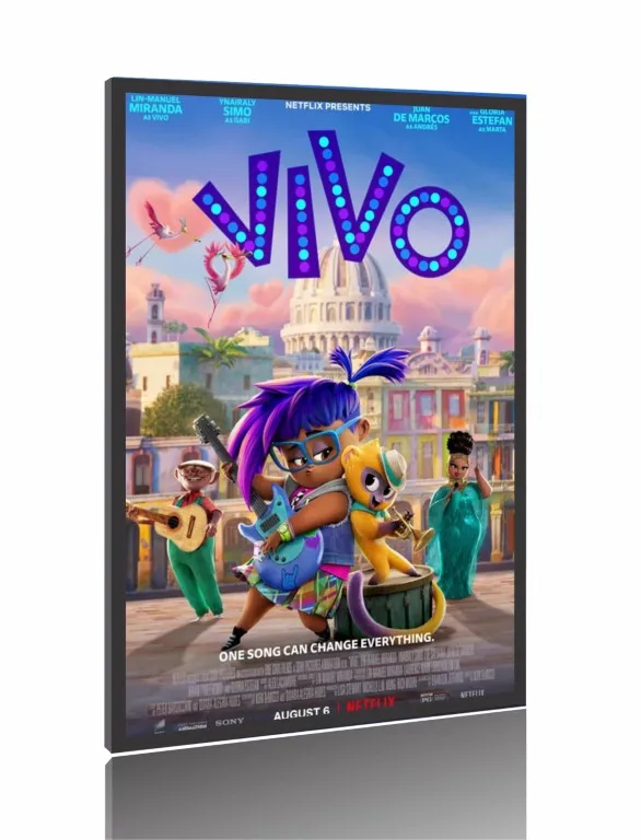 Quadro Poster Filme  A Jornada de Vivo (2021) Imagem