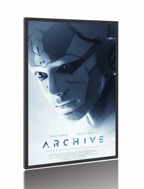 Quadro Poster Filme  Archive (2020) Imagem