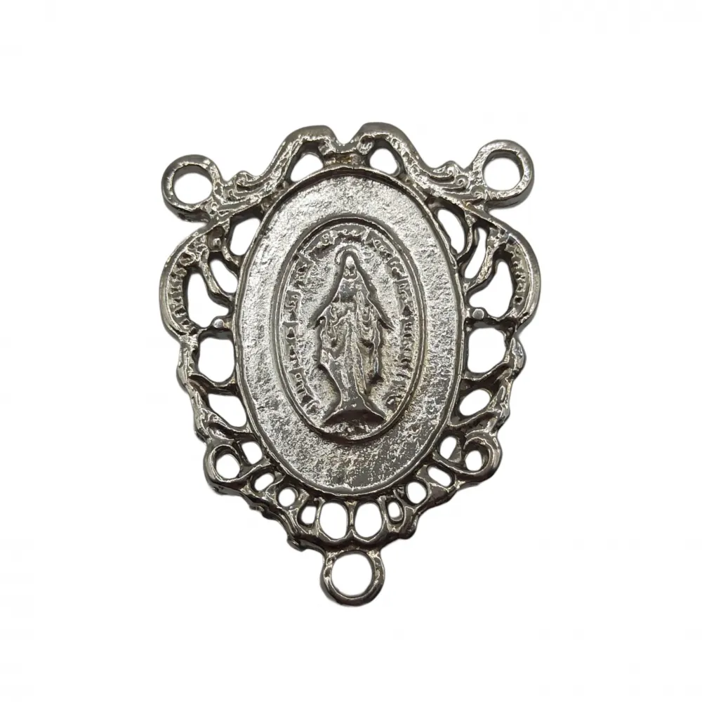 Entremeio Medalha Bordada Nossa Senhora