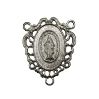 Entremeio Medalha Bordada Nossa Senhora