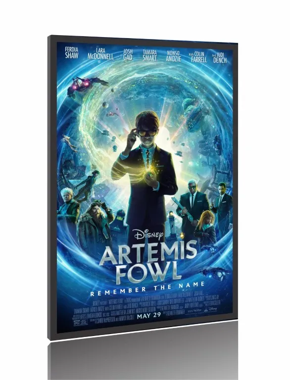 Quadro Poster Filme  Artemis Fowl O Mundo Secreto (2020) Imagem