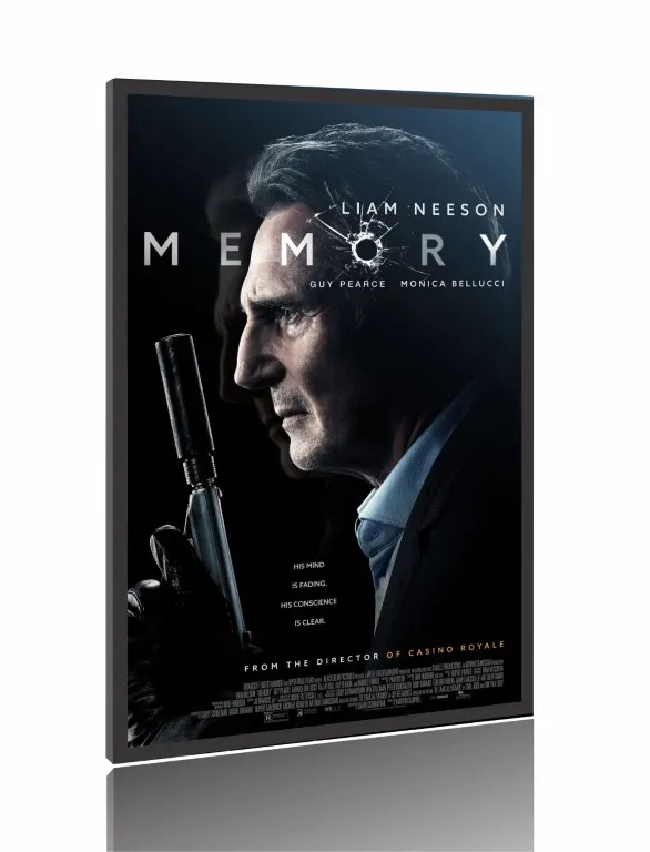 Quadro Poster Filme  Assassino Sem Rastro (2022) Imagem